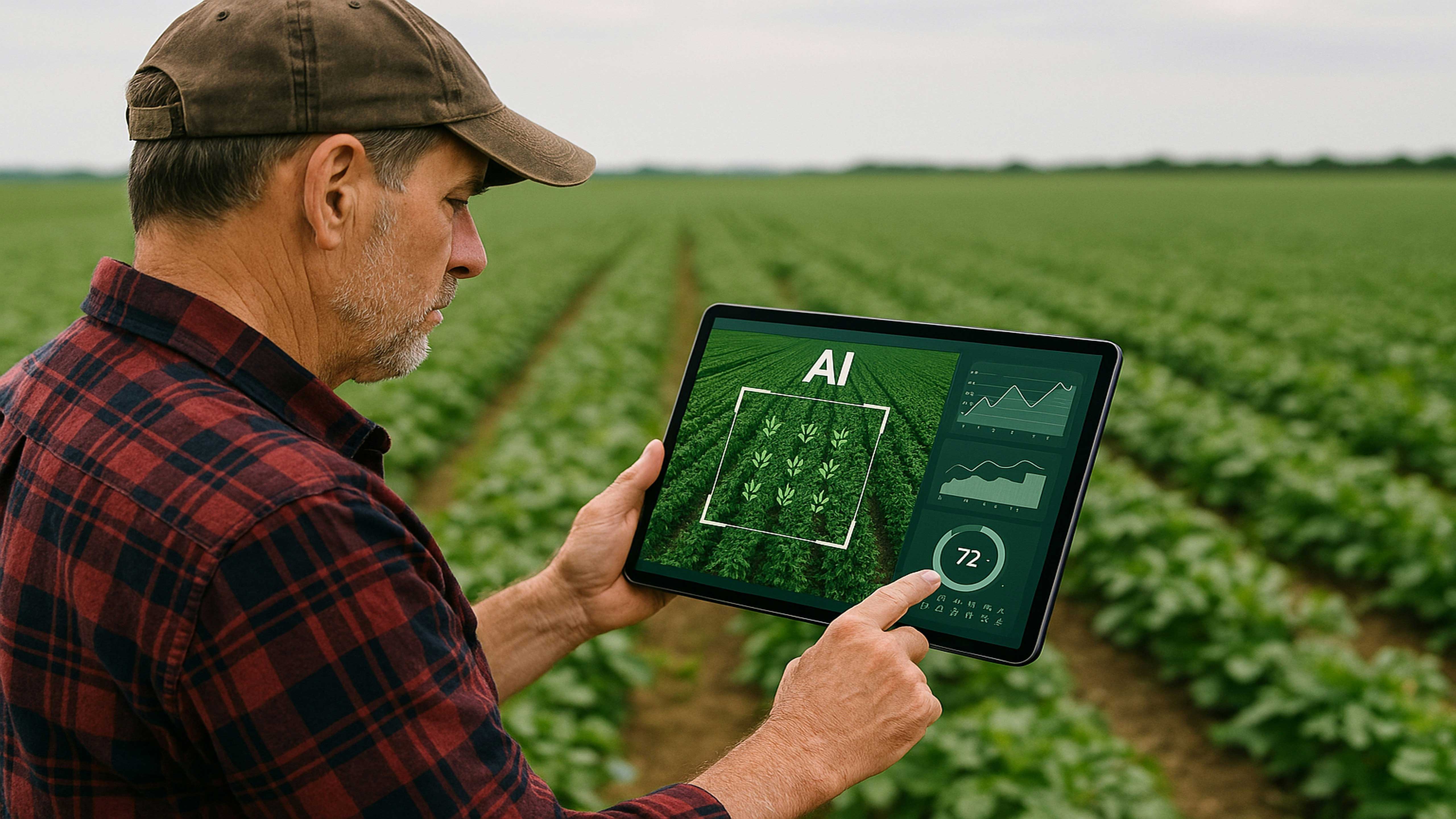 Sustainable agriculture practices with modern farming technology